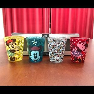 Vintage Disney Minnie Mouse Shot Glasses